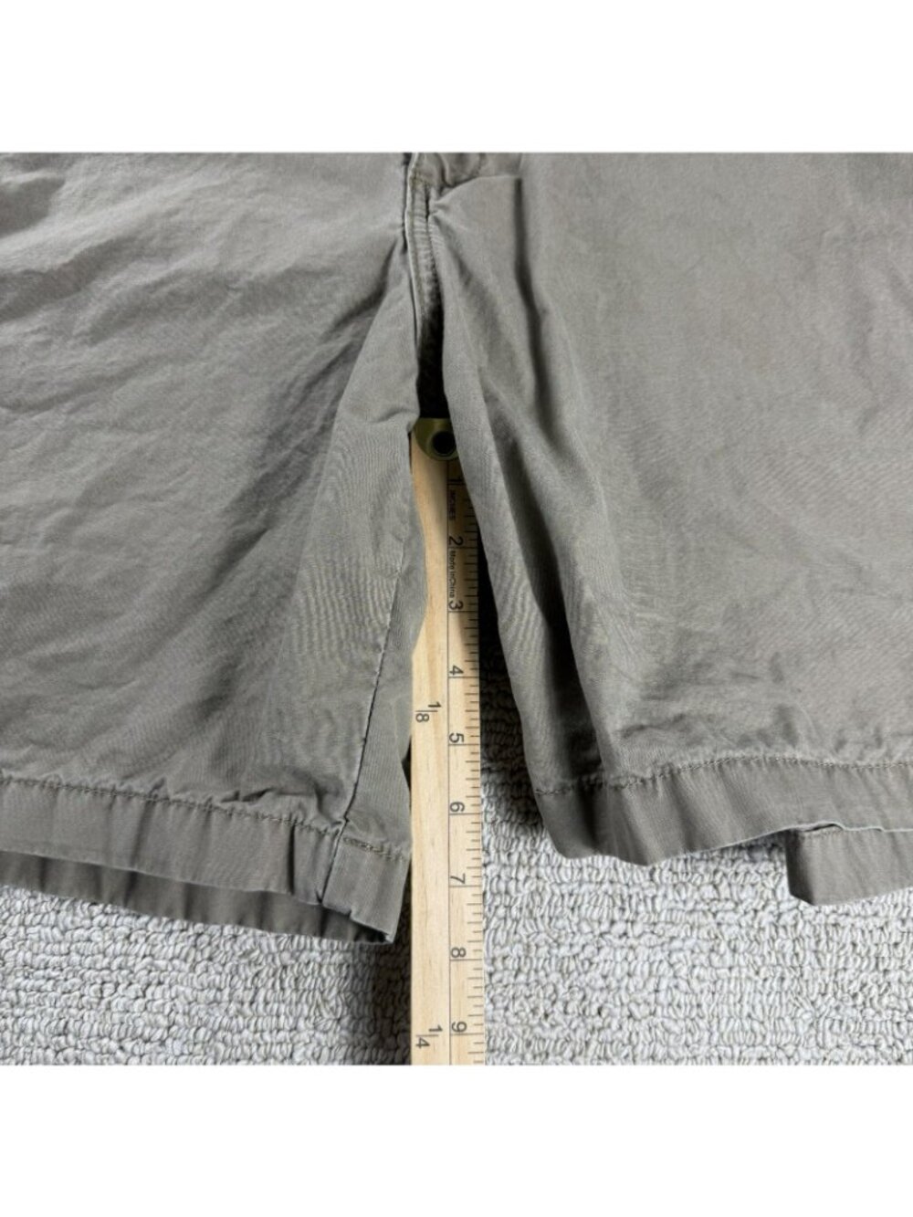 Wrangler Outdoor Fishing Cargo Shorts Beige Men’s Size 46 x 8 - Picture 4 of 5